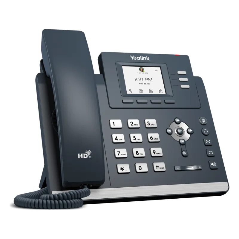 Telefono IP MP52-E2-TEAMS de Yealink con Android 13 Optimizado para Microsoft Teams y Audio HD Profesional