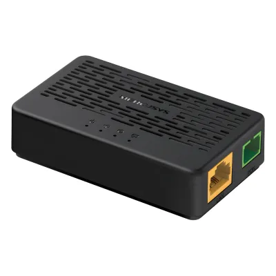 Terminal XPON 1 Puerto Gigabit / Modo Dual EPON + GPON / Downstream 2.488 Gbps / Gestión OMCI / VLAN 802.1Q / Bridge / Encriptación AES / DBA / FEC