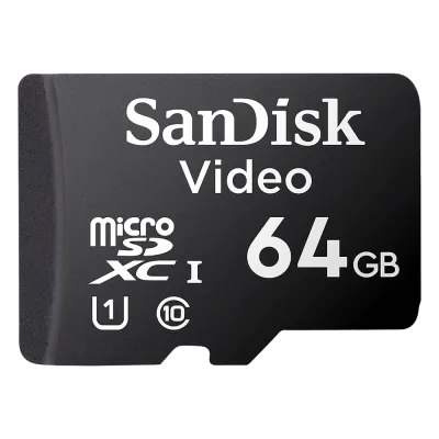 Sandisk Video Ultra SDXC UHS-I/Class 10 MSD SDSDQAS4-064G-BP