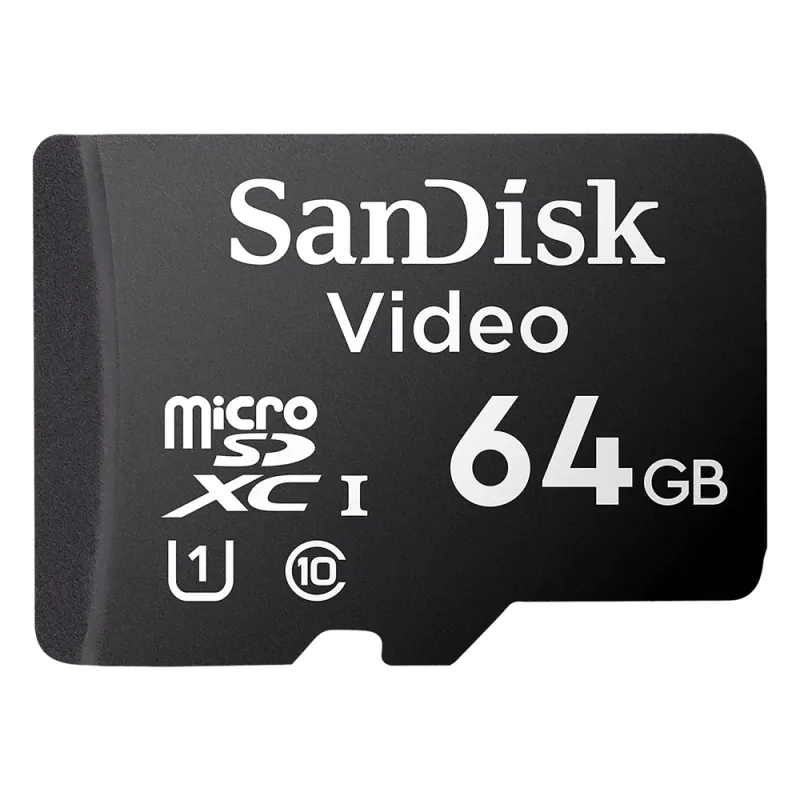 Sandisk Video Ultra SDXC UHS-I/Class 10 MSD SDSDQAS4-064G-BP