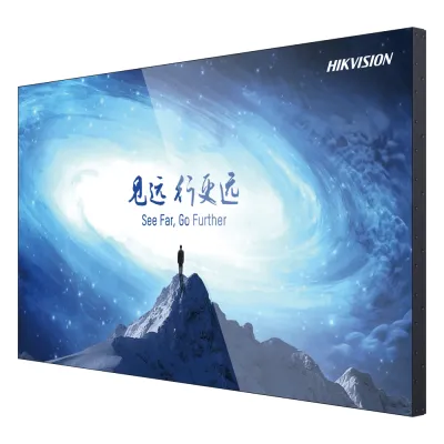 Pantalla LCD 55" para Videowall / Bisel Ultraestrecho 3.5 mm / Daisy Chain HDMI sin Software / Full HD 1080p / Operación 24/7 / Carcasa Metálica