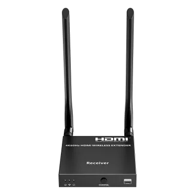 Receptor Inalámbrico HDMI | 4K@60Hz 4096x2160 | Tecnología ipcolor STREAM | Banda 5G 5.18-5.24 GHz | Distancia 50 m | Conexión de Hasta 1 a 4