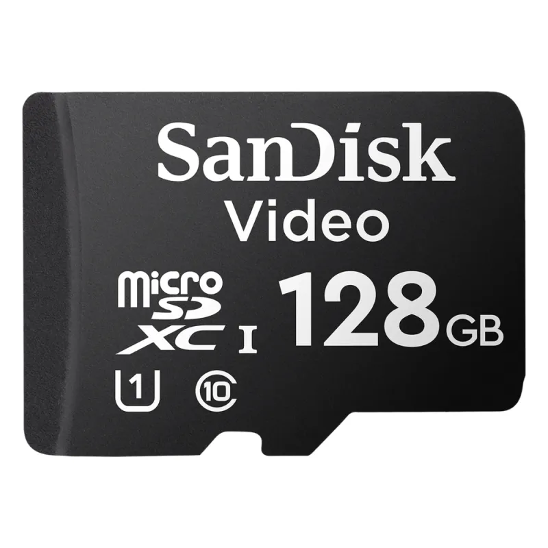 Tarjeta MicroSDXC / 128 GB / Clase 10 / Lectura 80 MB/s / 64 TBW / -25°C a 85°C