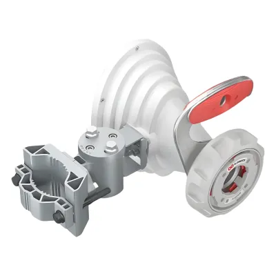 Antena Horn Asimétrica 5 GHz / 17 dBi de Ganancia / Patrón Asimétrico 45° / TwistPort™ Waveguide / IP55 / Montaje UBR / Para Plataformas Inalámbricas Compatibles