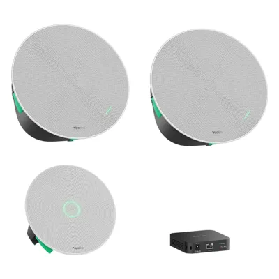 Kit de audio Yealink CMKit-121 con micrófono y altavoces PoE