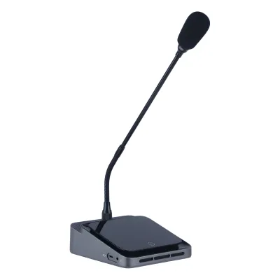 Micrófono Mano Inalámbrico | Rango Frecuencia 640-690MHz | Potencia Salida ≥10dBm | Autonomía >10 Horas | Mute Automático por Caída | Display OLED | 7 Niveles Potencia Ajustable