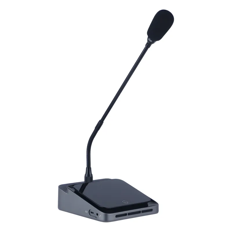 Micrófono Mano Inalámbrico | Rango Frecuencia 640-690MHz | Potencia Salida ≥10dBm | Autonomía >10 Horas | Mute Automático por Caída | Display OLED | 7 Niveles Potencia Ajustable