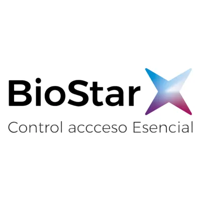 BioStar X edición Essential, Administración de Acceso y asistencia, Licencia para 32 puertas/1000 usuarios/10 operadores, uso con lectores SUPREMA
