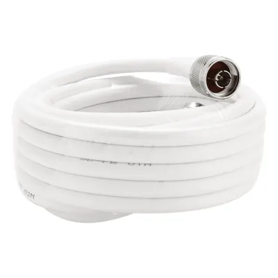Jumper Coaxial con Cable Epcom295 | Conector N Macho en los Extremos | 15 Metros (49.21 Pies) de Longitud.