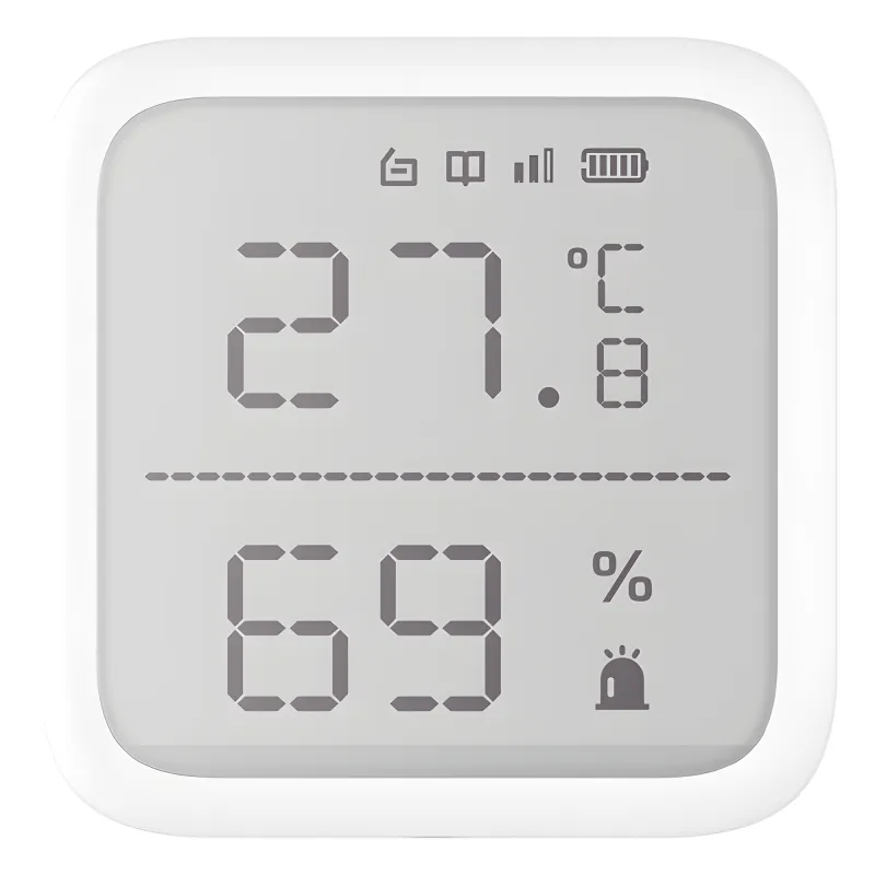 (AX PRO) Detector de Temperatura y Detector de Humedad Inalámbrico / 2.7" de Tamaño / Uso en Interior / Rango de Detección desde -35°C hasta 99°C
