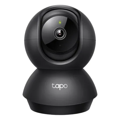 Cámara PTZ Wi-Fi Hogar / 1080p Full HD / Visión Nocturna 12 m (39.4 ft) / Detección de Personas y Llanto de Bebé / Seguimiento Automático / Audio Bidireccional / Almacenamiento microSD hasta 512 GB / Compatible Alexa y G