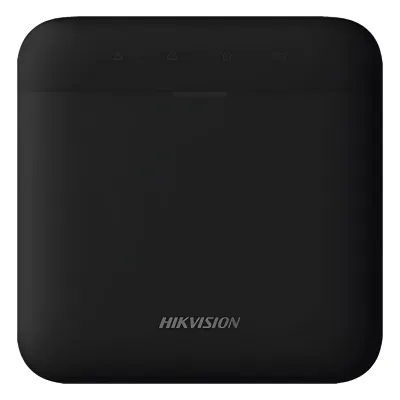 (AX PRO) Panel de Alarma Inalámbrico de Hikvision / Color Negro / Soporta 48 Zonas / Wi-Fi y Ethernet / Incluye Batería de respaldo / Compatible con los Accesorios AX PRO