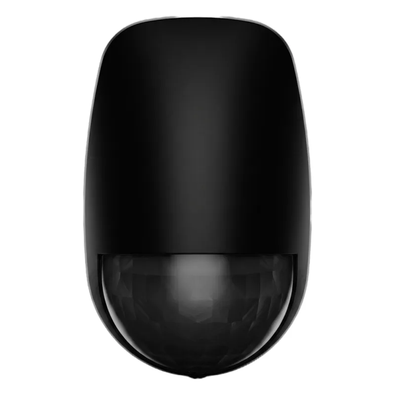 Detector PIR Inalámbrico Interior AX PRO / Inmunidad a Mascotas hasta 30 kg / Rango 15 m (49.2 ft) / Ángulo 85.9° / Tri-X Wireless 433 MHz / AES-128 / Batería 5 Años / Negro