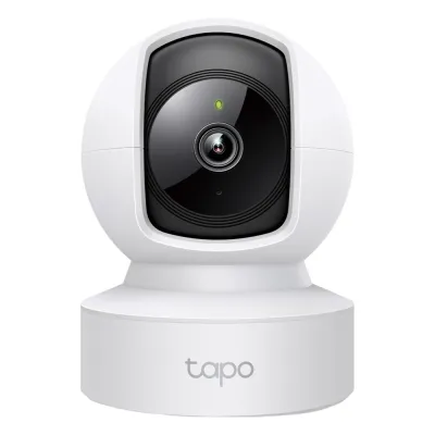 Cámara de Seguridad Wi-Fi PTZ / 2K 2304x1296 px / Paneo 360° Horizontal / Inclinación / Visión Nocturna IR 30 ft (10 m) / Detección de Personas / Detección de Llanto de Bebé / Audio Bidireccional / Almacenamie