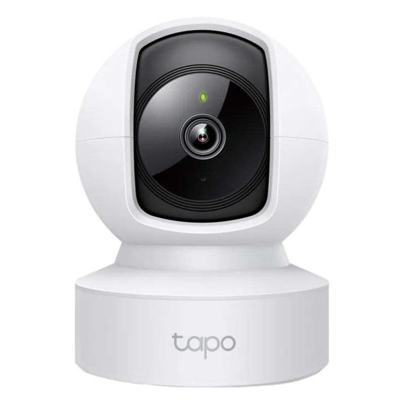 Cámara de Seguridad Wi-Fi PTZ / 2K 2304x1296 px / Paneo 360° Horizontal / Inclinación / Visión Nocturna IR 30 ft (10 m) / Detección de Personas / Detección de Llanto de Bebé / Audio Bidireccional / Almacenamie