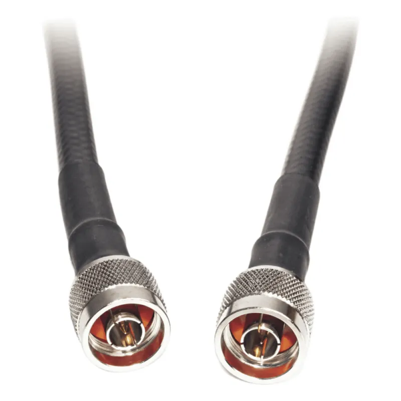 Jumper Coaxial con Cable Epcom405 | Conector N Macho en los Extremos | 24 Metros (78.74 Pies) de Longitud.