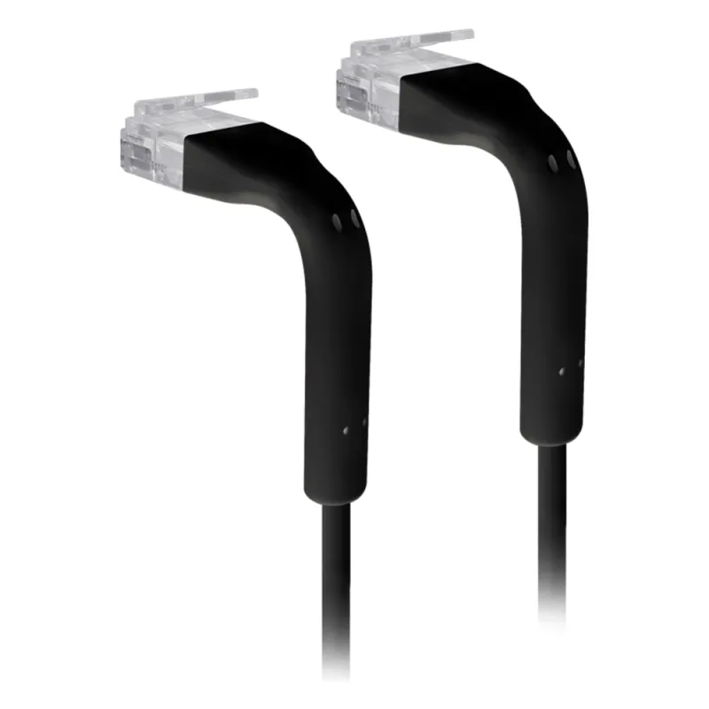 UniFi Patch Cable Cat6 Ultradelgado GbE con Botas Flexibles, Color Negro, 8 Metros (26.25 Pies)