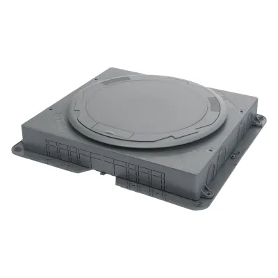 Caja de Profundidad Reducida Incluye la Cubeta de Instalación para Concreto