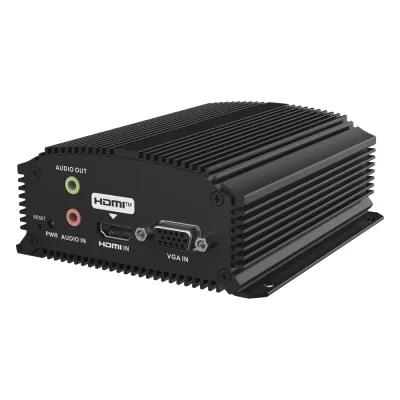 Codificador de Vídeo (Encoder) / Entrada HDMI o VGA / 1 Entrada de Audio