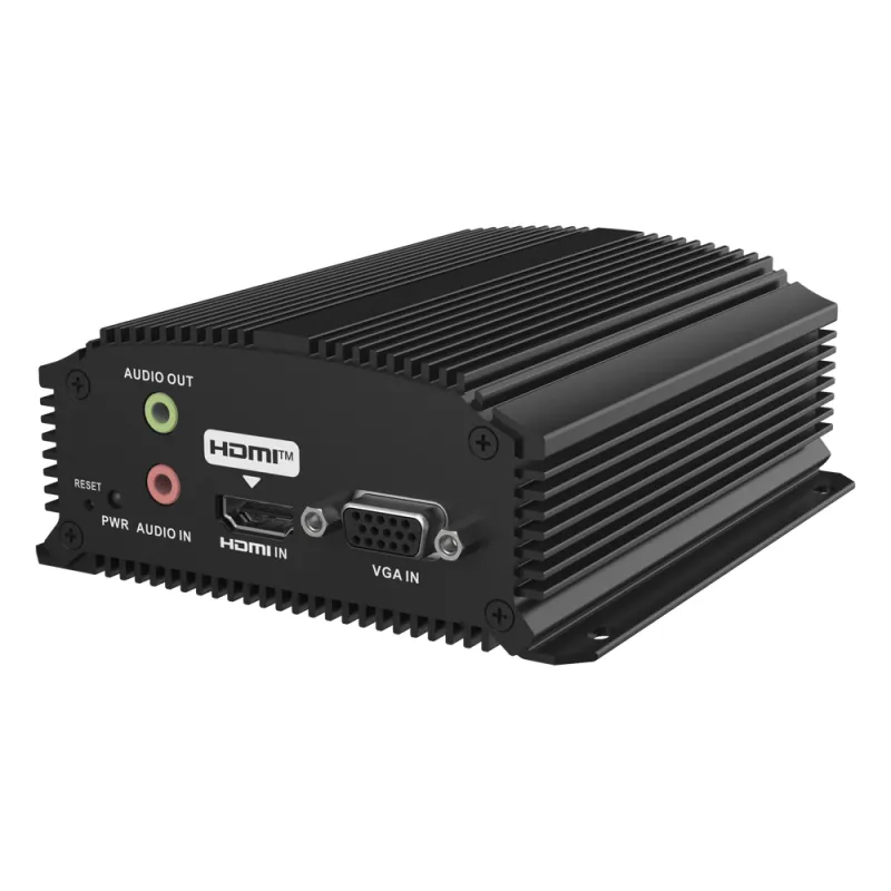 Codificador de Vídeo (Encoder) / Entrada HDMI o VGA / 1 Entrada de Audio
