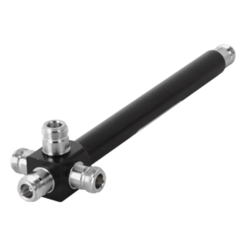 Divisor de Potencia 4 Salidas / 698-2700 MHz / PIM -120 dBc / 200W Potencia Máxima / Conectores N Hembra / Pérdida 6.32 dB / 50 Ohm