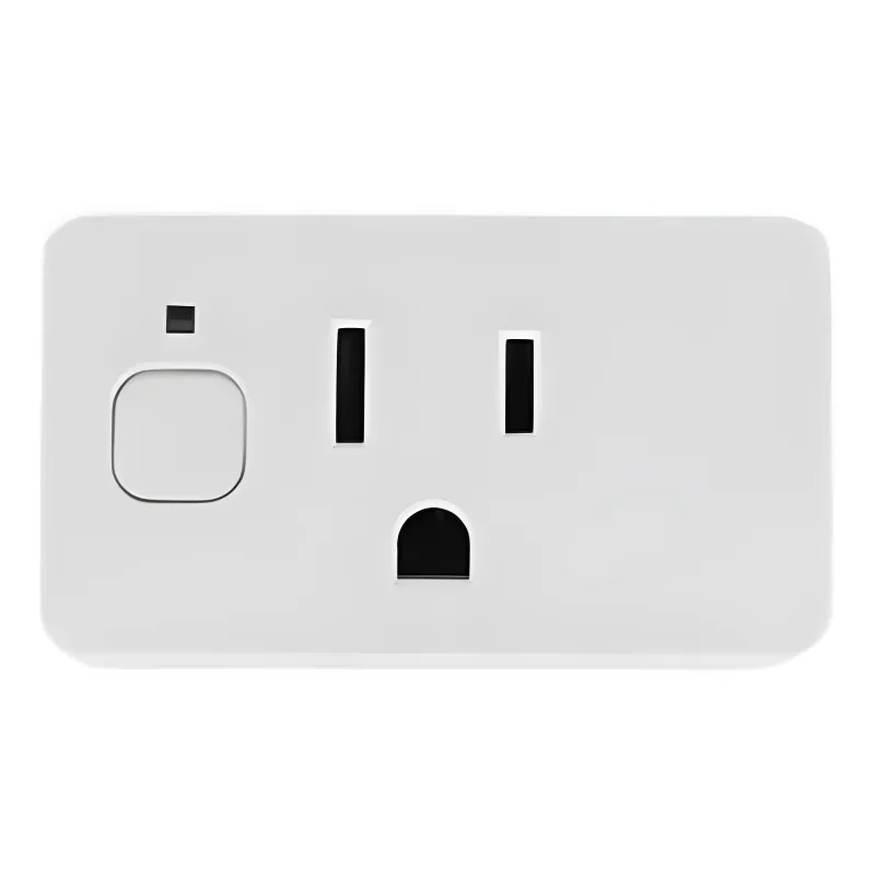 Adaptador PlugIn inalámbrico WIFI/ Nube P2P / Medición de consumo/ Soporta Google y Alexa / 15A