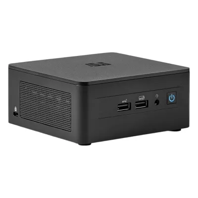 Mini PC NUC Barebone / Core i7-1360P (13 Gen) / Wi-Fi 6E + 2.5GbE / 2 x HDMI 2.1 / Bluetooth / No incluye Memoria RAM, SSD y S.O. / Incluye fuente