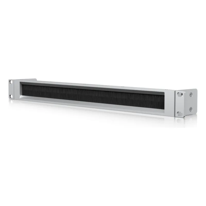 UACC Rack Mount Panel Brush 1U – Panel con Cepillo para Rack que Permite el Paso Ordenado de Cables, Reduce la Entrada de Polvo y Mantiene una Estética Limpia y Uniforme