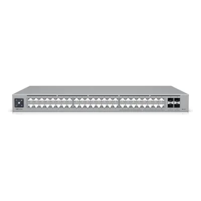 UniFi Switch Pro Max 48 – Switch Capa 3 con 48 Puertos (16 × 2.5 GbE y 32 × 1 GbE), 4 Puertos SFP+ 10G y Pantalla Informativa Integrada