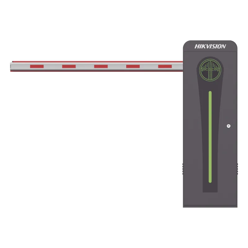 Barrera Vehicular con Brazo Iluminado Led 4 mts INCLUIDO / Izquierda / Alto Desempeño / Brushless / Semáforo Rojo-Verde en Gabinete / Incluye 2 Controles Remotos