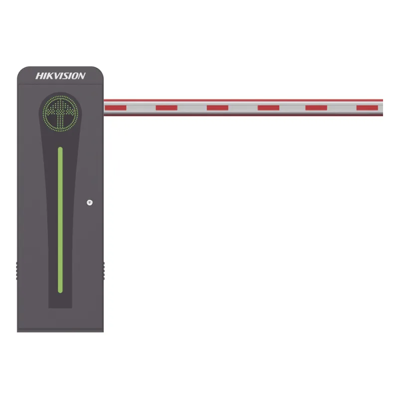 Barrera Vehicular con Brazo Iluminado Led 4 mts INCLUIDO / Derecha / Alto Desempeño / Brushless / Semáforo Rojo-Verde en Gabinete / Incluye 2 Controles Remotos