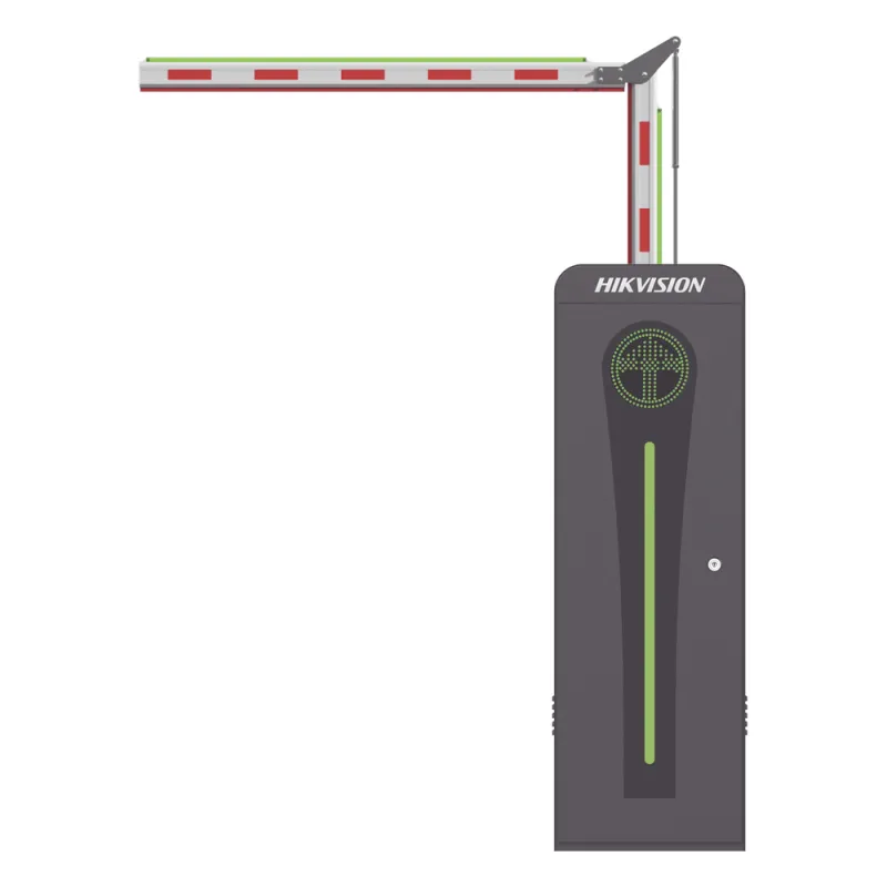 Barrera Vehicular con Brazo Articulado Iluminado Led 3 mts INCLUIDO (1.5 + 1.5) / Izquierda / Alto Desempeño / Brushless / Semáforo Rojo-Verde en Gabinete / Incluye 2 Controles Remotos