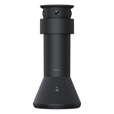Camara de Videoconferencia MTower de Yealink con Triple Cámara 4K y Audio Inteligente 360°