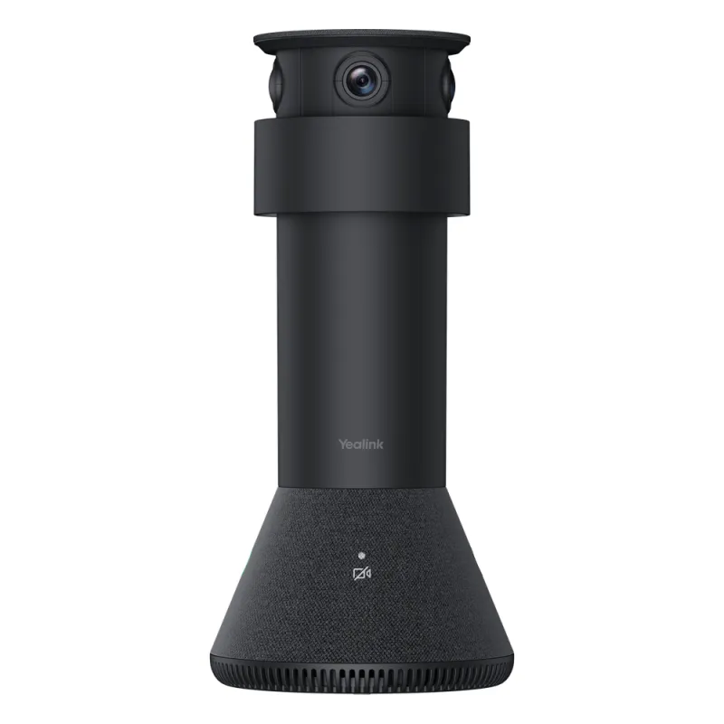 Camara de Videoconferencia MTower de Yealink con Triple Cámara 4K y Audio Inteligente 360°