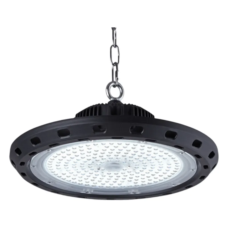 Campana Led Industrial UFO / 100 W / Suspendido / 85 - 265 V CA / Luz Fría 6500 K.