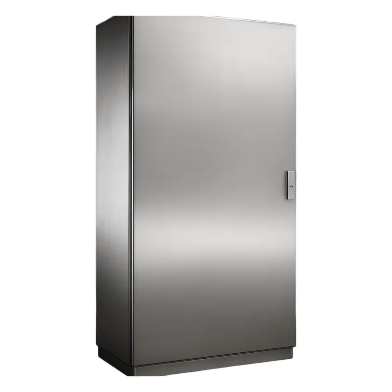 Gabinete de Acero Inoxidable IP55 (800 x 1600 x 400 mm) con Placa Interna Galvanizada.