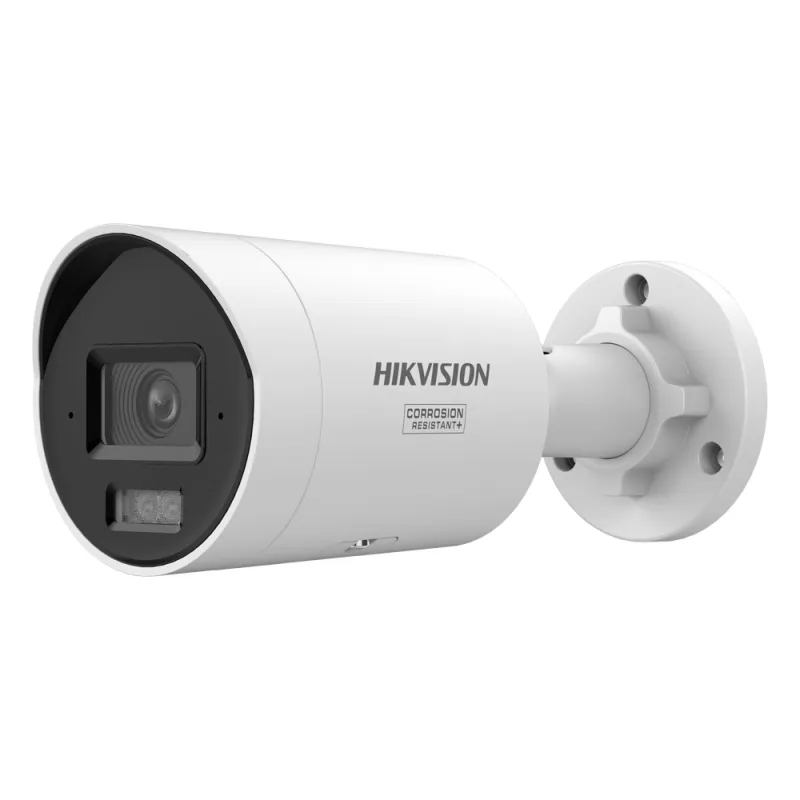 [Dual Light ] Bala IP 12 Megapixel (UHD) / Lente 2.8 mm / 40 mts Luz Blanca + 40 mts IR / ACUSENSE / Exterior IP67 / WDR 120 dB / PoE / Micro SD / Metal / ACUSEEK / Captura Facial / NEMA 4X (Anticorrosión)