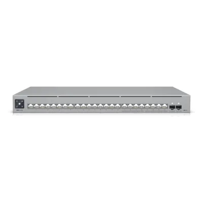UniFi Switch Pro Max 24 – Switch Capa 3 con 24 Puertos (8 × 2.5 GbE y 16 × 1 GbE), 2 Puertos SFP+ 10G y Pantalla Informativa Integrada