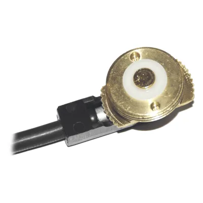 Montaje para Antenas Móviles, 1 Hilo, 5 mts de Cable RG58U, Montaje 3/4" (NMO), sin Conector.
