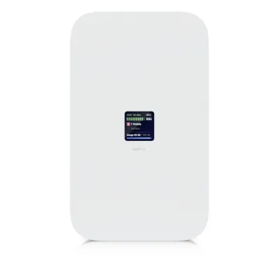 UniFi Módem 5G de Alto Rendimiento Hasta 3.4 Gbps para Implementaciones UniFi, Adopción Instantánea por Puerto PoE, Configuración Automática, Doble SIM/eSIM y Failover Inteligente
