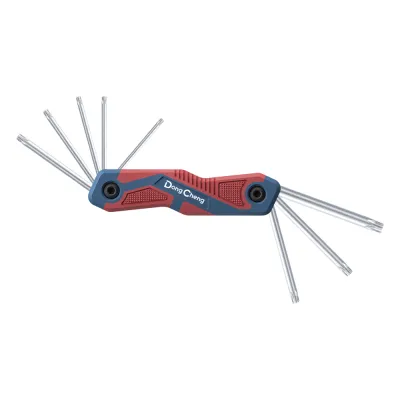 Juego de 8 llaves hexagonales tipo Torx® , porta llaves tipo navaja.,