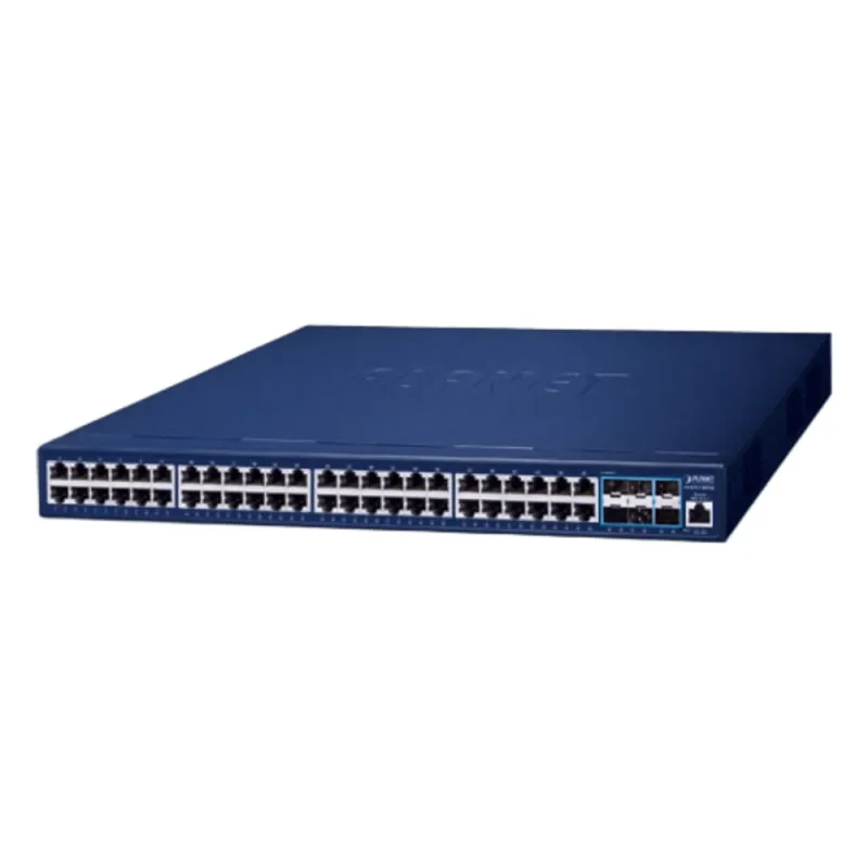 Switch Gestionado Capa 3 / 48 Puertos Gigabit + 6 Puertos 10G SFP+ / Routing IPv4/IPv6 / NMS Integrado / QoS Avanzado / Seguridad Empresarial