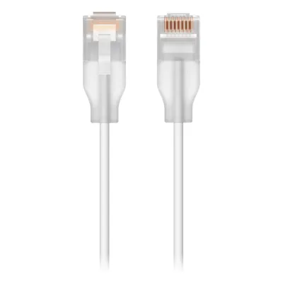 Patchcord UniFi Etherlighting de 5 Metros (16.40 Pies), hasta 10GbE / Soporta hasta PoE+++ / Conector RJ45 Transparente para Mejores Efectos de Luz con Switches USW PRO MAX