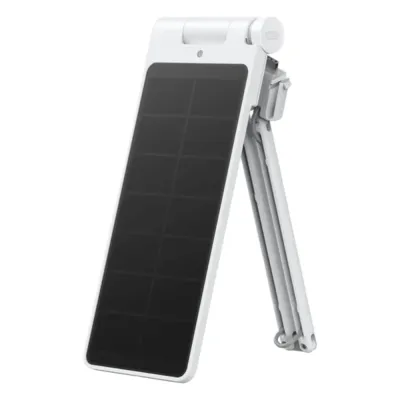 Panel Solar SwitchBot / 5V 0.3A / ABS UV-Resistente / Sensor de Luz / USB Tipo-C / Exterior -20°C a 60°C / Compatible Cortinas 3 Gen