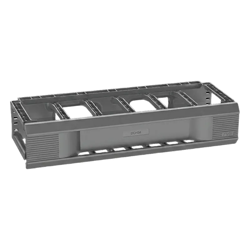 Organizador de Cables Horizontal CableTek, Sencillo (Solo Frontal), Para Rack de 19in, 1 UR