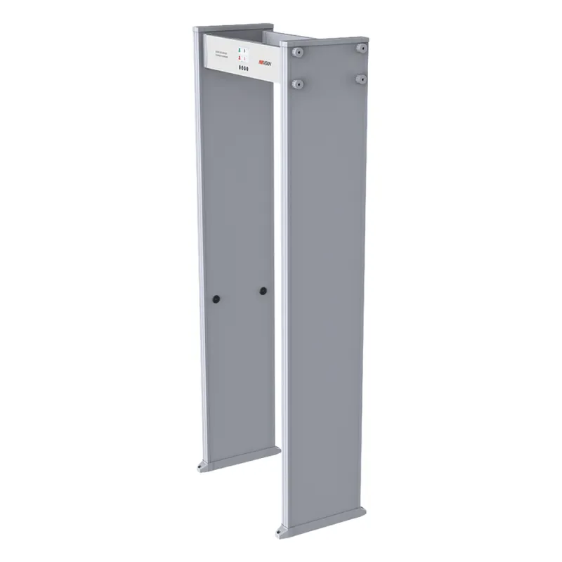 Arco Detector de Metales de 12 Zonas / Pantalla LCD 4.3" / Conteo de Personas / Red Ethernet / 255 Niveles Sensibilidad