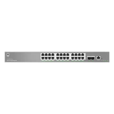 Switch Empresarial Administrable Capa 2++ / Serie GWN7800 Pro / 24 Puertos Gigabit Ethernet / 2 SFP+ / Switching 88 Gbps / VLAN 4K / QoS Avanzado / GDMS Cloud