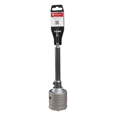 Broca Pasamuros SDS, Sacabocado para Concreto de 50mm con Extensión de 220mm