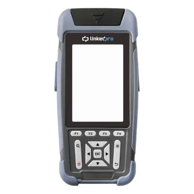 Mini OTDR para Fibra Óptica Monomodo / Longitud de Onda 1310nm y 1550nm / Función VFL 10mW / Función OPM / Mapeo de Cables de Red RJ45 / Recargable / Distancia de prueba hasta 128 km