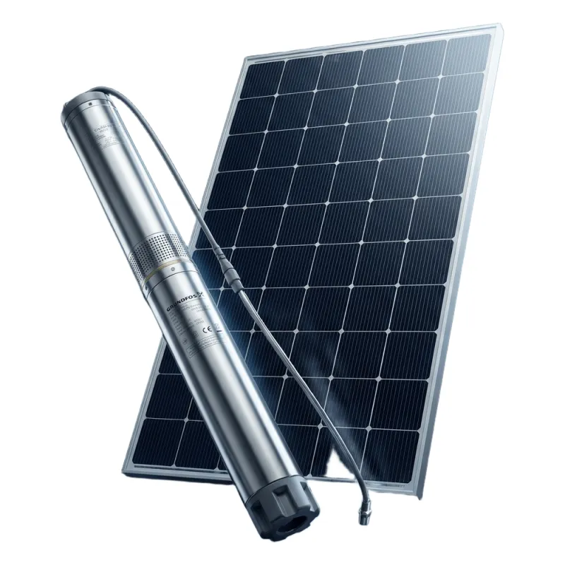 Kit de Bombeo Solar / Incluye Bomba 6SQF-3 y Paneles Solares